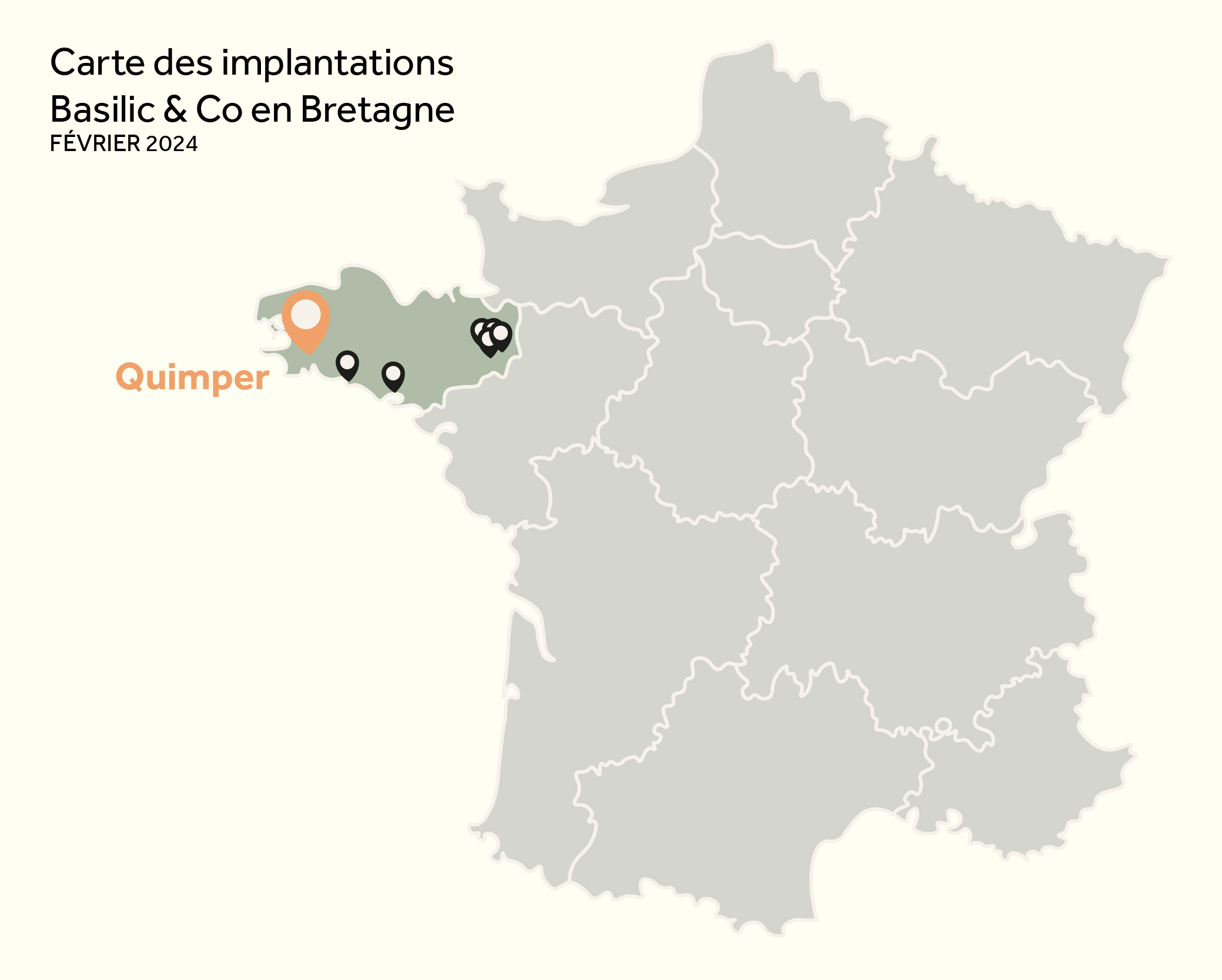 Implantations Basilic & Co Bretagne 