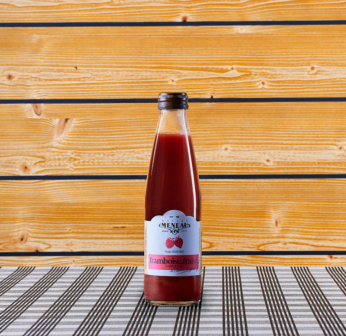 Necta Fraise-Framboise Bio Maison Meneau carte Printemps 2025 Basilic & Co